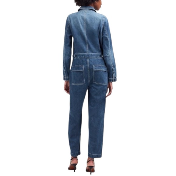 Madewell Denim Jumpsuit Large - Picture 2 of 10